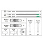 Набор расходных комплектующих горелки Telwin ST17-ST26 (804138)