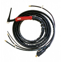 Горелка TIG 18 320A (100%), Trak-50MMQ, газ-б/р, вода б/р, с упр. разъёмами 2-3-5pin, 8m