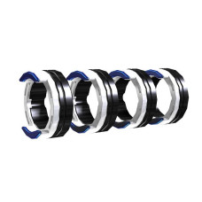Комплект роликов для стальной проволоки EWM FE 4R 0,8-1,0MM / 0,03-0,04 INCH BLUE/WHITE (092-002770-00009)