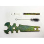 Краскопульт Auarita 898-2, Green, 1.3mm (250-310л/мин, 1,5бар, пятно 280мм, 0.6л)