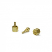Соединитель TIG гайка 3/8G (штуцер d6)