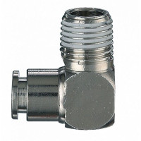 Соединение угловое под шланг со стопором 50/C 1/4М d.10мм