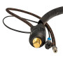 Горелка TIG 17 STORK профессиональная 140A(35%) 50MMQ ,2pin, газ б/р, 4м