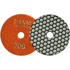 Алмазная тарелка на липучке DIAM АГШК 100*2,0 №200 Master Line (сухая) [000567]