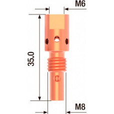 Адаптер  контактного наконечника FUBAG  M6х35 мм (2шт) [FB.TA.M6.35]