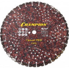 Алмазный диск для резки гранита CHAMPION C1613 pro 300/25,4/10 laser granitek