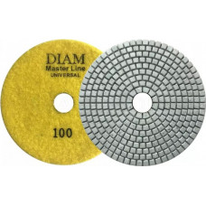 Алмазная тарелка на липучке DIAM АГШК 100*2,5 №100 Master Line Universal (сухая/мокрая) [000624]