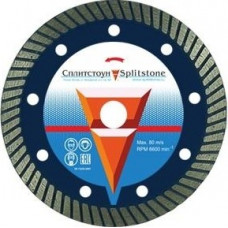 Алмазный диск для резки бетона СПЛИТСТОУН  turbo 115x2,2x7x22,2 2 сухая econom [4865]