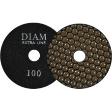 Алмазная тарелка на липучке DIAM АГШК 100*2,0 №100 Extra Line (сухая) [000520]