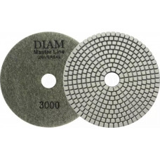 Алмазная тарелка на липучке DIAM АГШК 100*2,5 №3000 Master Line Universal (сухая/мокрая) [000629]
