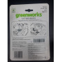 Комплект ножей для измельчителя садового GREENWORKS 2 930 107 (2 шт.) [2930107]