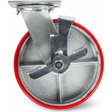 Колесо большегрузное TOR SCpb 63 полиуретан 150 мм (поворот., площадка, тормоз, рол [1025347]