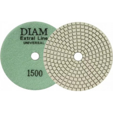 Алмазная тарелка на липучке DIAM АГШК 100*2,5 №1500 Extra Line Universal (сухая/мокрая) [000677]