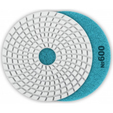 Алмазный гибкий шлифовальный круг ЗУБР Черепашка №600 100мм для мокрого шлифования [29866-600]