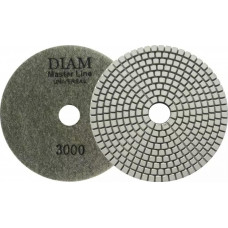 Алмазная тарелка на липучке DIAM АГШК 125*2,5 №3000 Master Line Universal (сухая/мокрая) [000650]