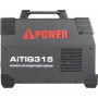 Аппарат аргонно-дуговой сварки A-iPOWER AiTIG315 инверторный [62315]