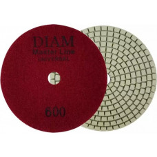 Алмазная тарелка на липучке DIAM АГШК 100*2,5 №600 Master Line Universal (сухая/мокрая) [000640]