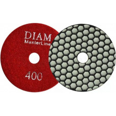 Алмазная тарелка на липучке DIAM АГШК 100*2,0 №400 Master Line (сухая) [000568]