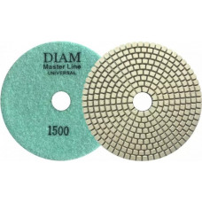 Алмазная тарелка на липучке DIAM АГШК 125*2,5 №1500 Master Line Universal (сухая/мокрая) [000649]