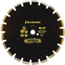 Алмазный диск для резки асфальта CHAMPION Asphafight PRO 450 скош, сегменты для защит.корп) [C1624]