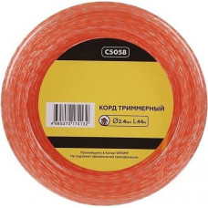 Леска триммерная CHAMPION Square Twist DUO 2.4мм/ 44м витой квадрат (C5058) [C5058]