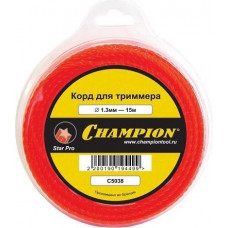 Леска триммерная CHAMPION Star Pro 1.3мм/ 15м звезда (C5038) [C5038]