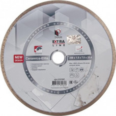Алмазный диск для резки керамики DIAM 1A1R CERAMICS-ELITE 250x1,6x7,0x25,4 [000595]