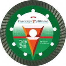 Алмазный диск для резки мрамора СПЛИТСТОУН  turbo 115x2,2x10x22,2 гранит 4 сухая premium [3110]