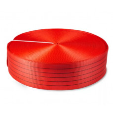 Лента текстильная для стропов TOR  6:1 150 мм 17500 кг (красный) (j) (100м) [1046110]