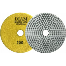 Алмазная тарелка на липучке DIAM АГШК 125*2,5 №100 Master Line Universal (сухая/мокрая) [000644]