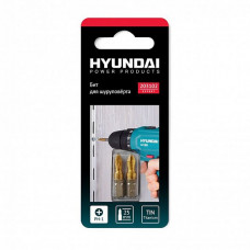 Биты для шуруповерта Hyundai PH-1 25mm (2 шт)