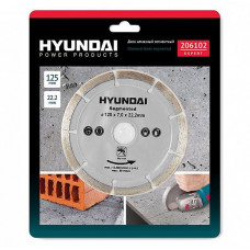 Диск Hyundai с сегментной кромкой (d.125 мм, 22.2)